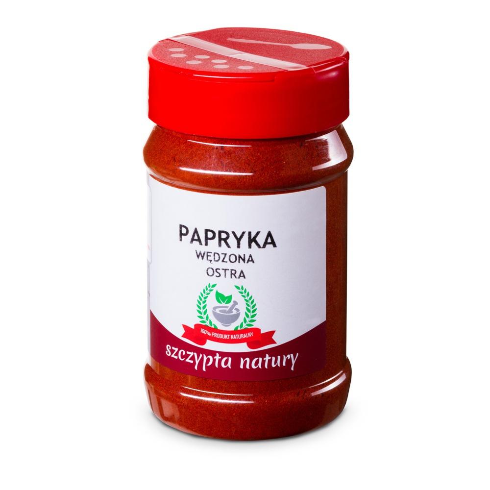 PAPRYKA WĘDZONA OSTRA - Słoik 150 g