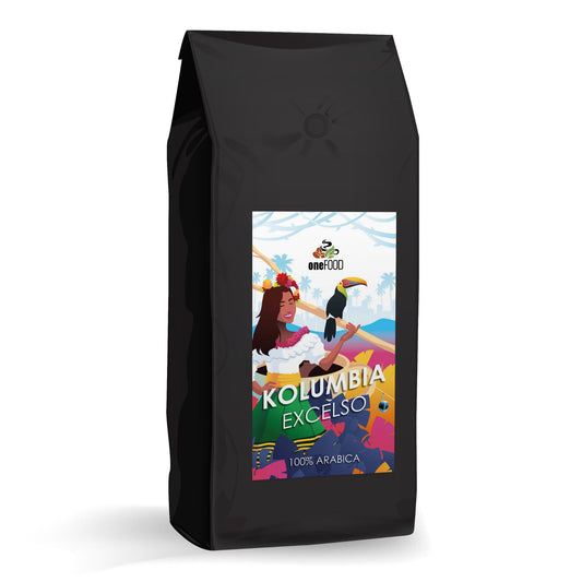 KAWA KOLUMBIA EXCELSO - 1 kg ziarnista