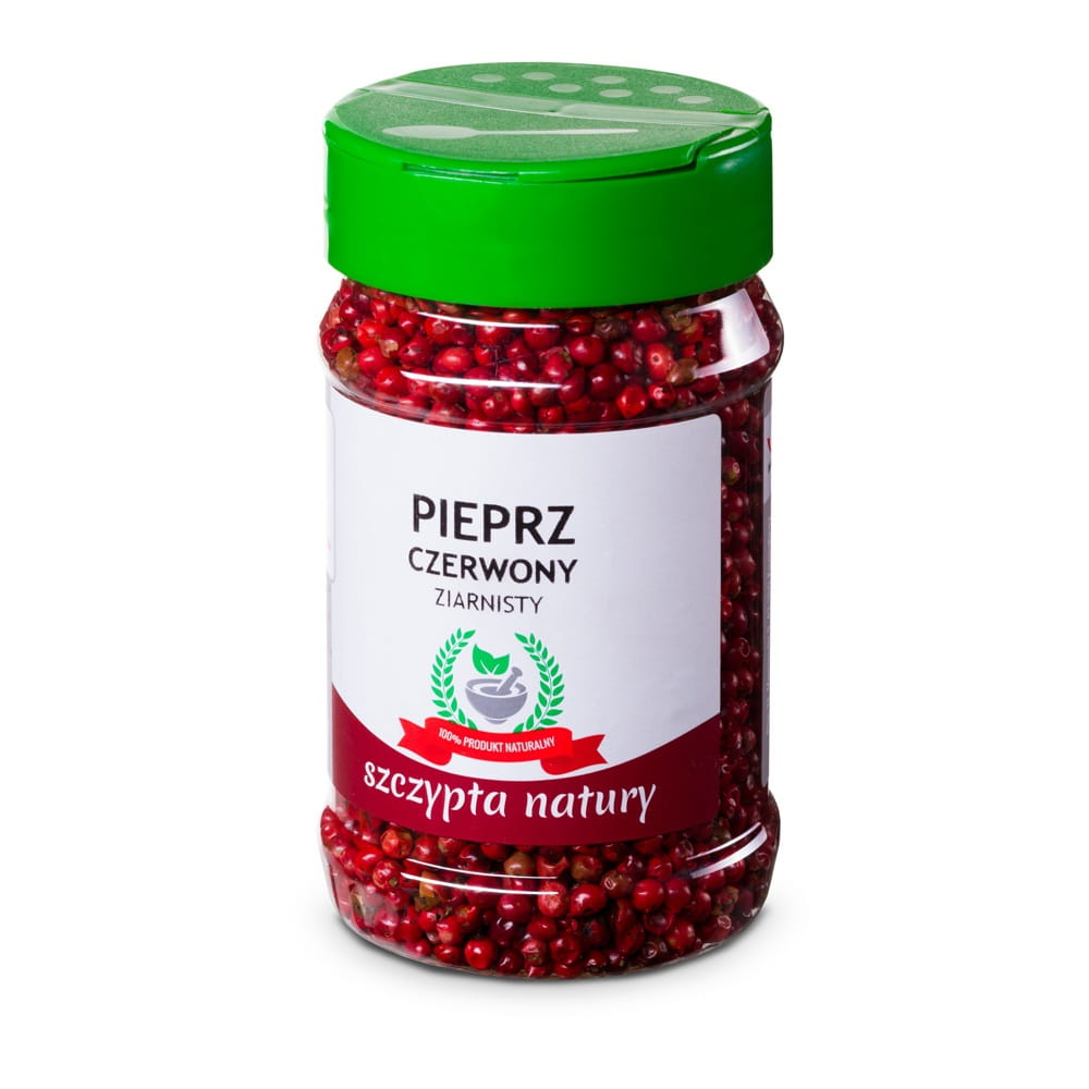 PIEPRZ CZERWONY ZIARNISTY - Słoik 100 g