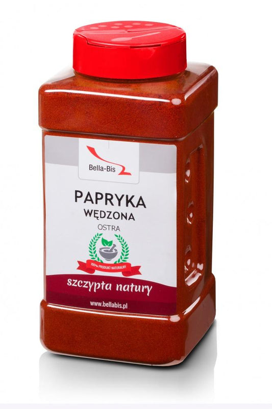 PAPRYKA WĘDZONA OSTRA - Słoik 500 g