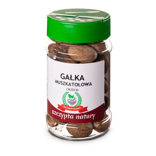 GAŁKA MUSZKATOŁOWA ORZECH - Słoik 200 g