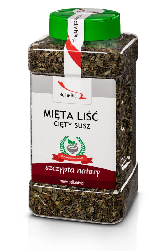 MIĘTA LIŚĆ CIĘTY - Słoik 150 g