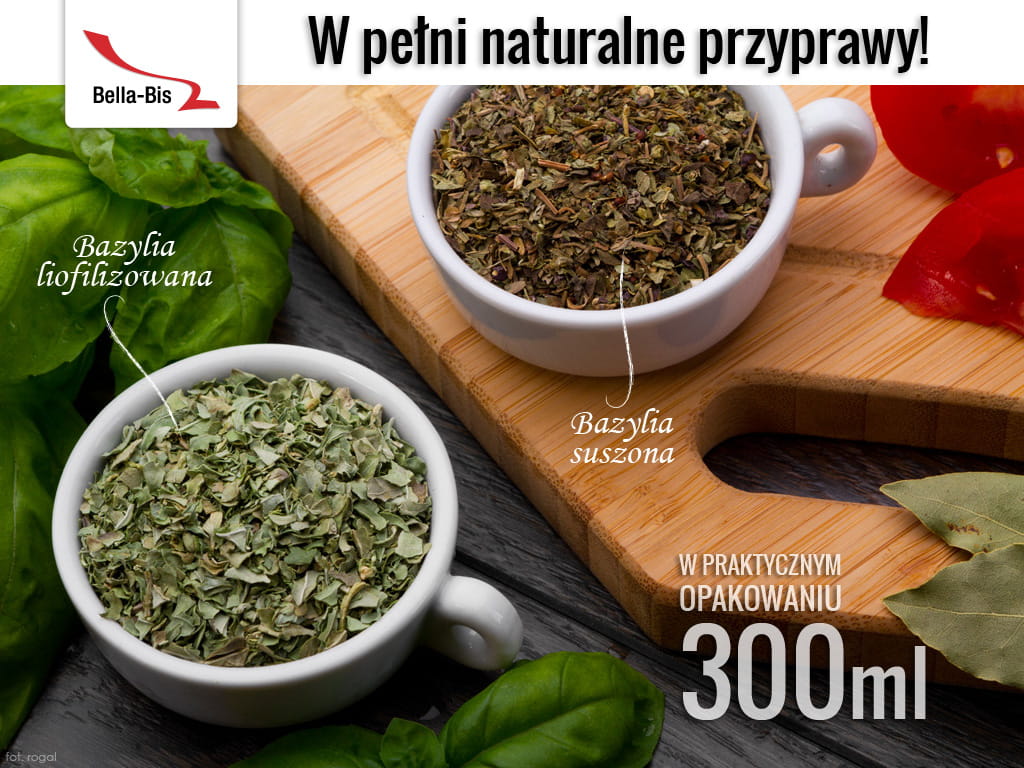 BAZYLIA LIOFILIZOWANA - Słoik 15 g