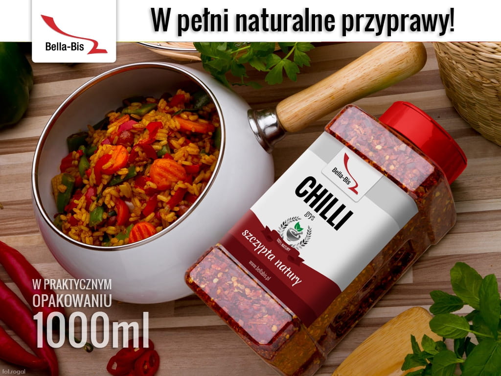 CHILI GRYS - Słoik 300 g