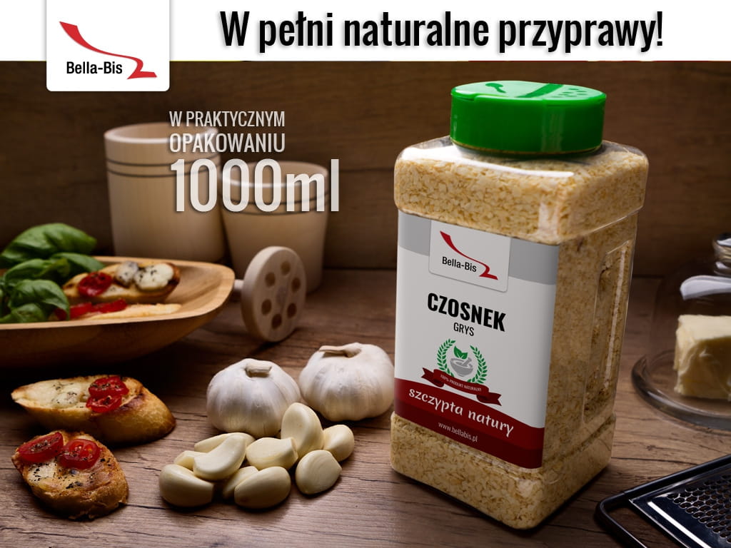 CZOSNEK GRYS - Słoik 600 g
