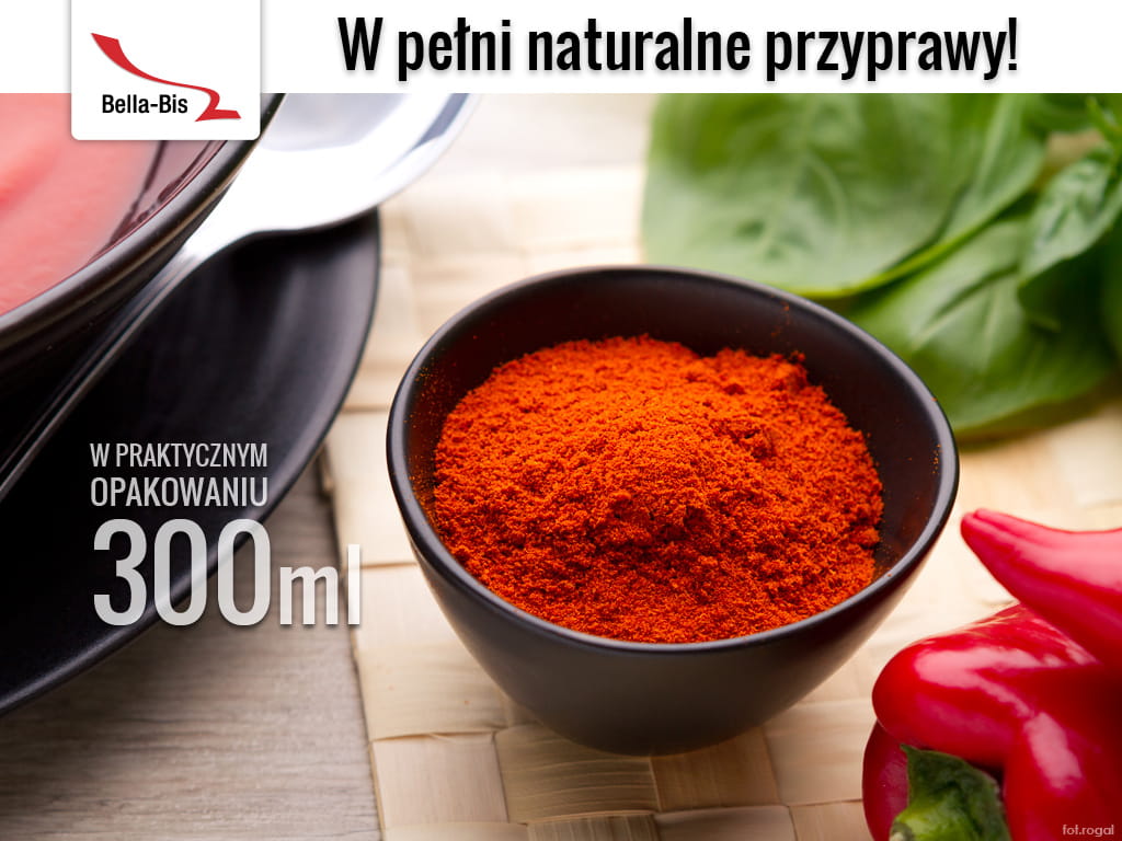 PAPRYKA CZERWONA OSTRA - Słoik 150 g