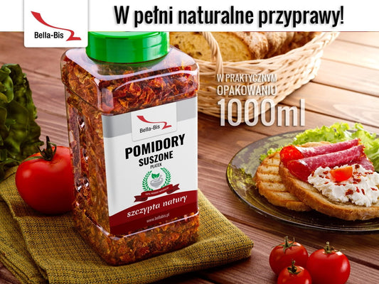 POMIDORY SUSZONY PŁATEK - Słoik 300 g