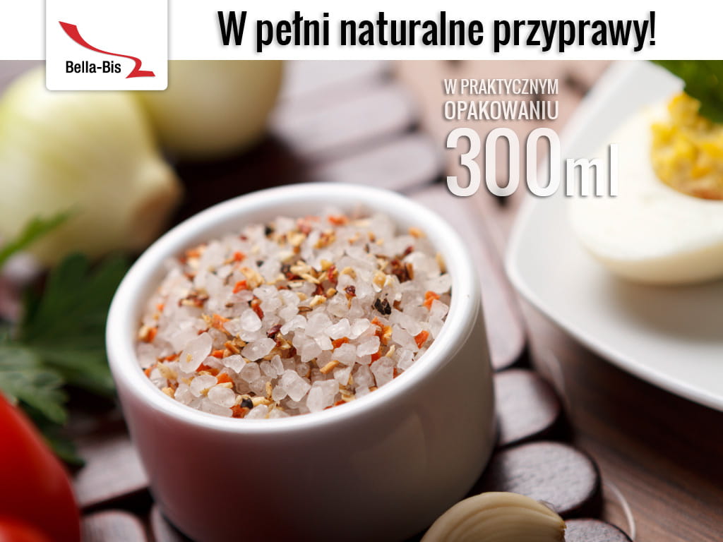 SÓL KŁODAWSKA MIX Z PRZYPRAWAMI - Słoik 300 g