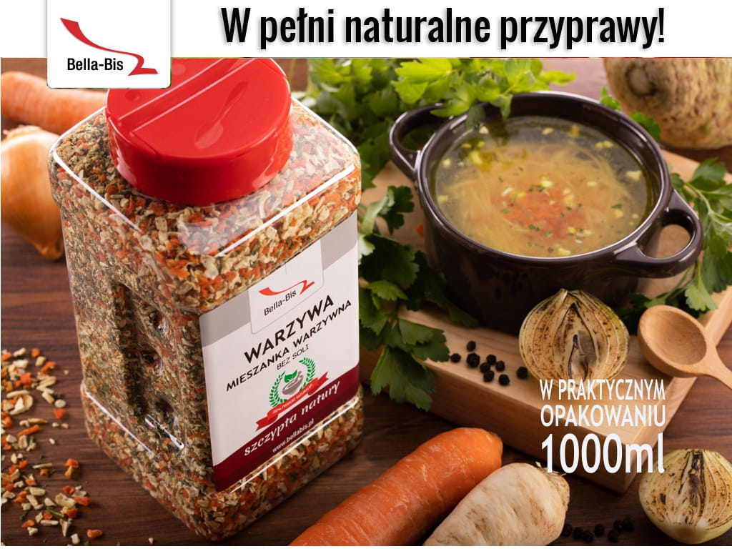 WARZYWA SUSZONE GRYS - Słoik 500 g