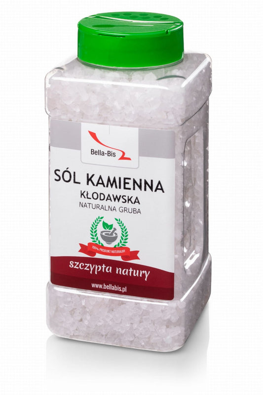 SÓL KŁODAWSKA GRUBA - Słoik 1200 g
